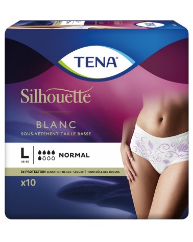 TENA SILHOUETTE BLANC - NORMAL