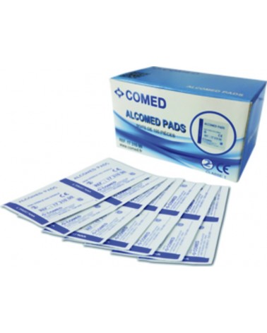 TAMPONS ALCOOLISES ALCOMED PADS
