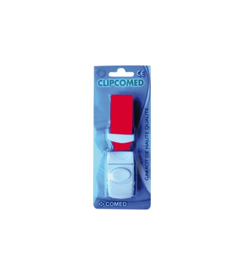 GARROT CLIP COMED - ADULTE ROUGE